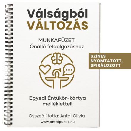 Válságból változás! Nyomtatott munkafüzet Éntükör kártyákkal